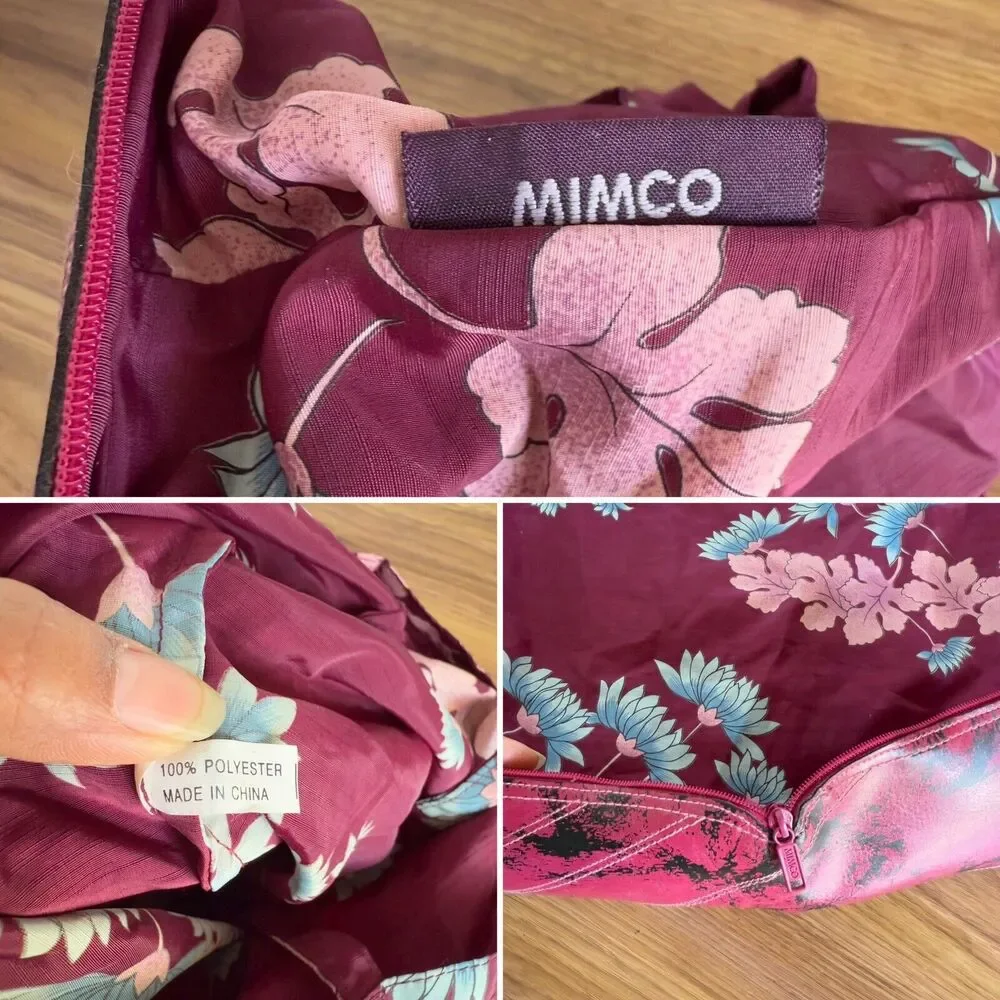 Mimco Packable Travel Tote Bag folding